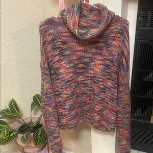 Colorful Turtleneck Swearse